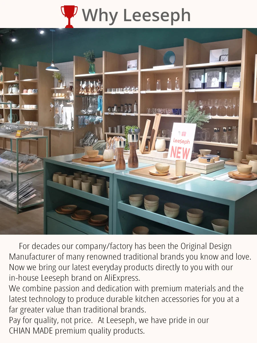 Stainless Steel Potato Ricer with 3 Interchangeable Fineness Discs Silicone Grip Handle kitchen tools by Leeseph