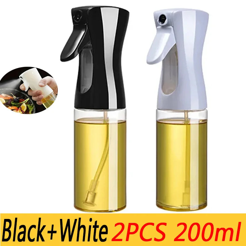 200/300/500ml Oil Spray Bottle BBQ Cooking Olive Oil Sprayer Kitchen Baking Oil Spray Empty Bottle Vinegar Bottle oil brush