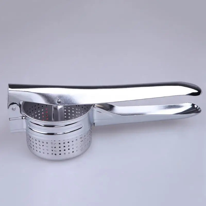 1 Pcs Potato Press Three-in-one Stainless Steel Juicer Can Be Changed. Manual Pressure Mashed Fruit and Vegetable Squeezer