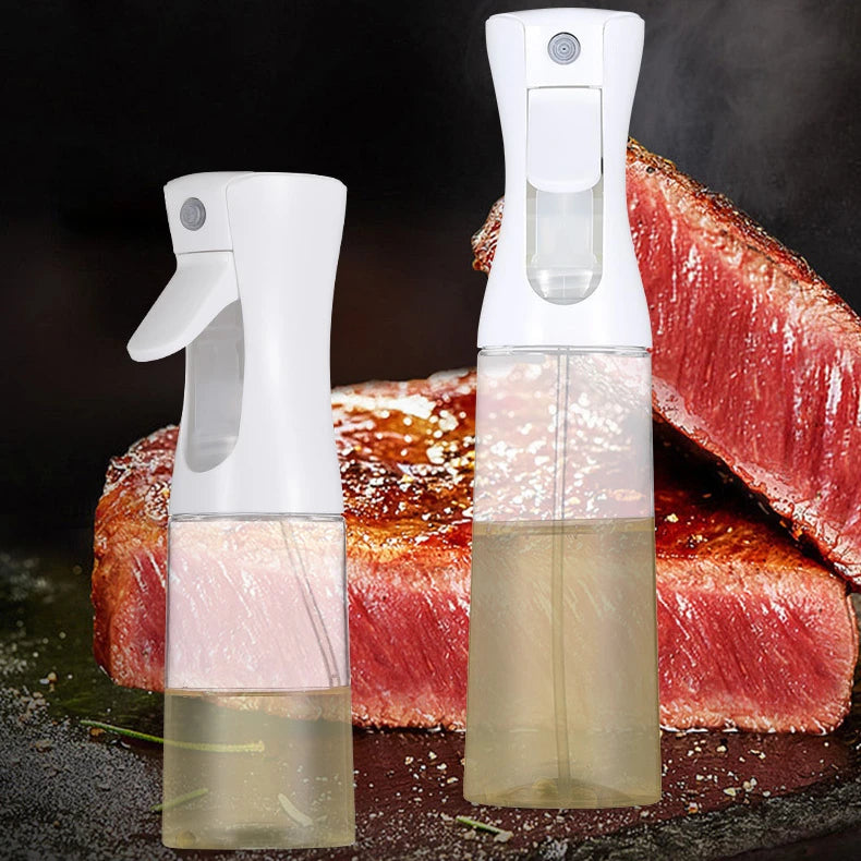 200/300/500ml Oil Spray Bottle BBQ Cooking Olive Oil Sprayer Kitchen Baking Oil Spray Empty Bottle Vinegar Bottle oil brush