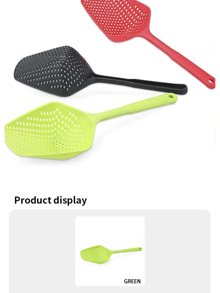 Strainer Spoon Large Funnel Fried Food Strainer Vegetable Food Water Filter Portable Home Kitchen Cooking Tools