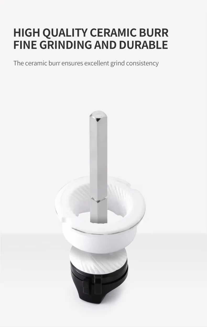 2pcs Electric Salt and Pepper Grinders Set Capacity 190ML USB Rechargeable Base Adjustable Coarseness Spice Mill Kitchen Tools