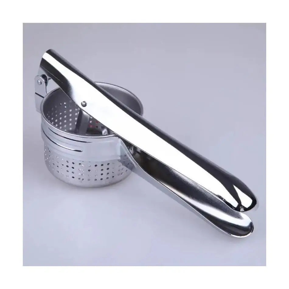 1 Pcs Potato Press Three-in-one Stainless Steel Juicer Can Be Changed. Manual Pressure Mashed Fruit and Vegetable Squeezer