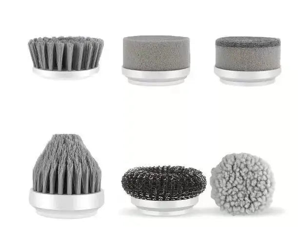 Xiaomi MIJIA 6-in-1 Electric Scrubber Cleaning Brush Home Appliance Wireless Electric Floor Scrubber Replaceable Brush Head Home