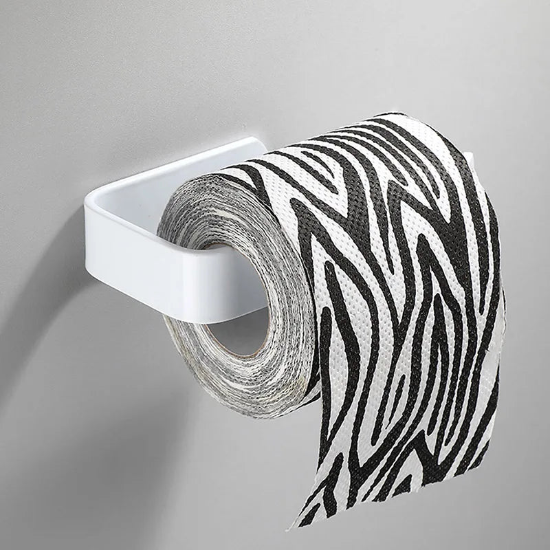 Kitchen Paper Towel Holder Adhesive Tissue Hanger Toilet Roll Paper Dispenser Cabinet Storage Napkin Rack Bathroom Accessories