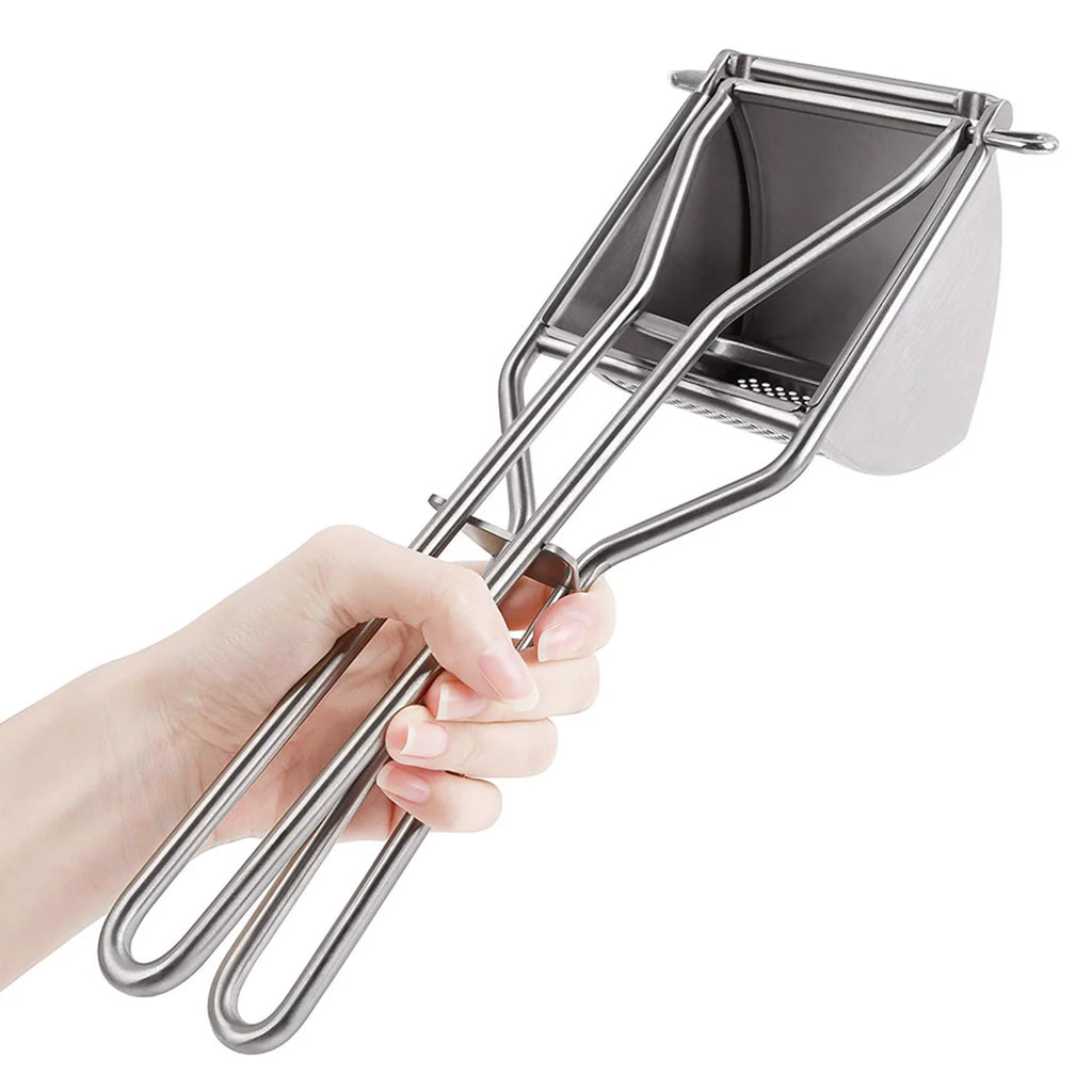 Potato Ricer, Heavy Duty Stainless Steel Potato Masher and Ricer Kitchen Tool, Press and Mash For Perfect Mashed Potatoes