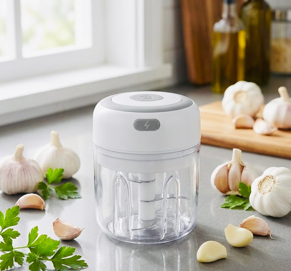 MightyChop™ - Wireless Mini Food Processor & Garlic Chopper