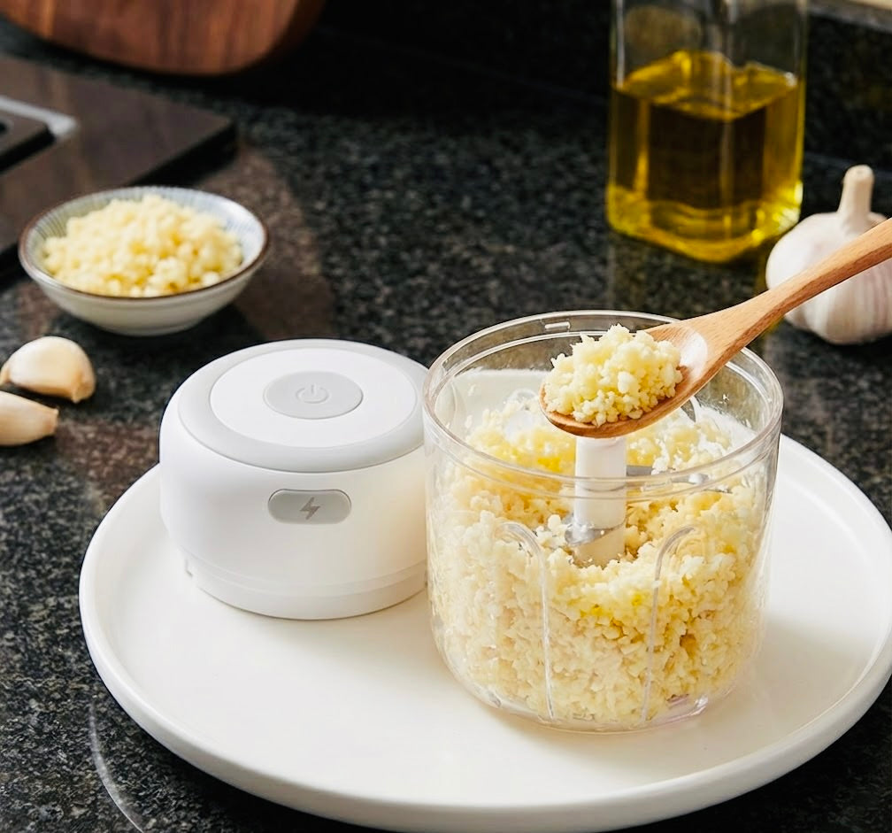 MightyChop™ - Wireless Mini Food Processor & Garlic Chopper